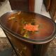 Sideboard fifth wheel pedestal storage column CD lacquered décor China Japan
