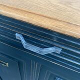 Black Parisian oak sideboard