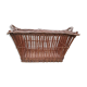 Antique wicker laundry basket