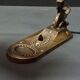 Antique brass Art Deco notary lamp/banker lamp
