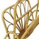 French Rattan Magazine Rack Boho Style Sixties