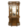 Napoleon III wardrobe in walnut, late 19th century, 3 mirrors, marble.