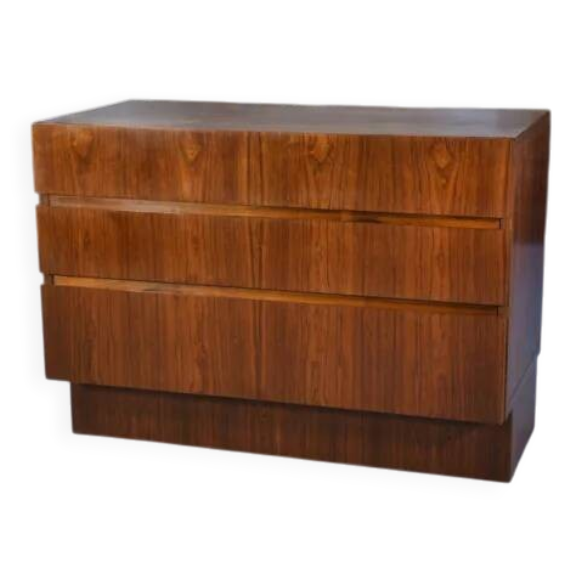 Scandinavian 3-drawer chest in rosewood, 1960s