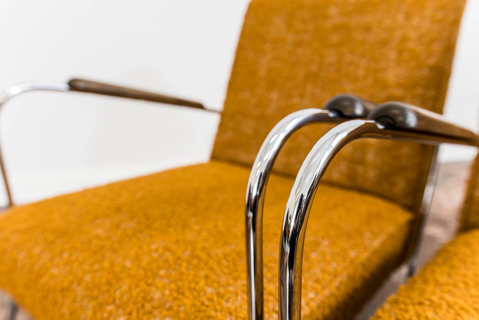 Fauteuils de style Bauhaus, années 1950, Pologne