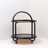 Mid-century blackened ash drinks cabinet - 20th century