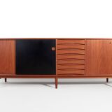 Teak Arne Vodder sideboard Model 29 for Sibast, Denmark 1950's