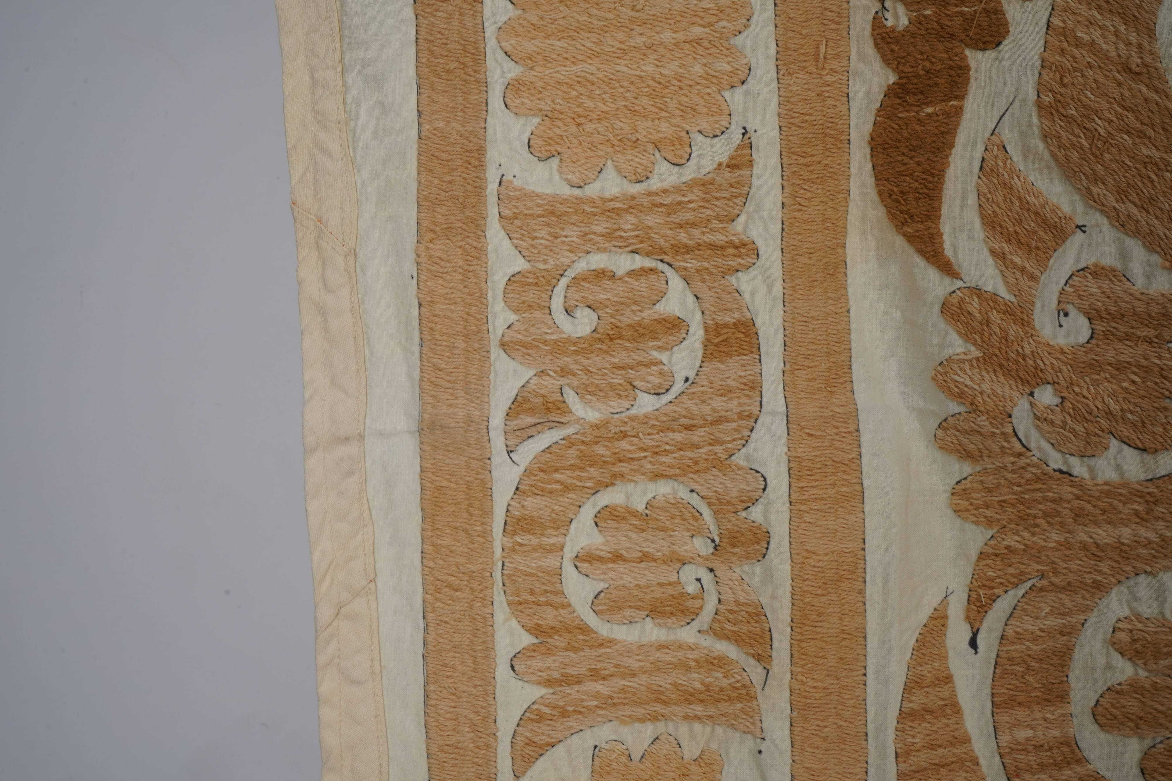 Vintage Turkish hand-knotted rug 132x138 cm