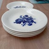 Set of plates, five Gien France brands