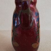 Vase à décor de la tapisserie de bayeux de l.-e. desmant
