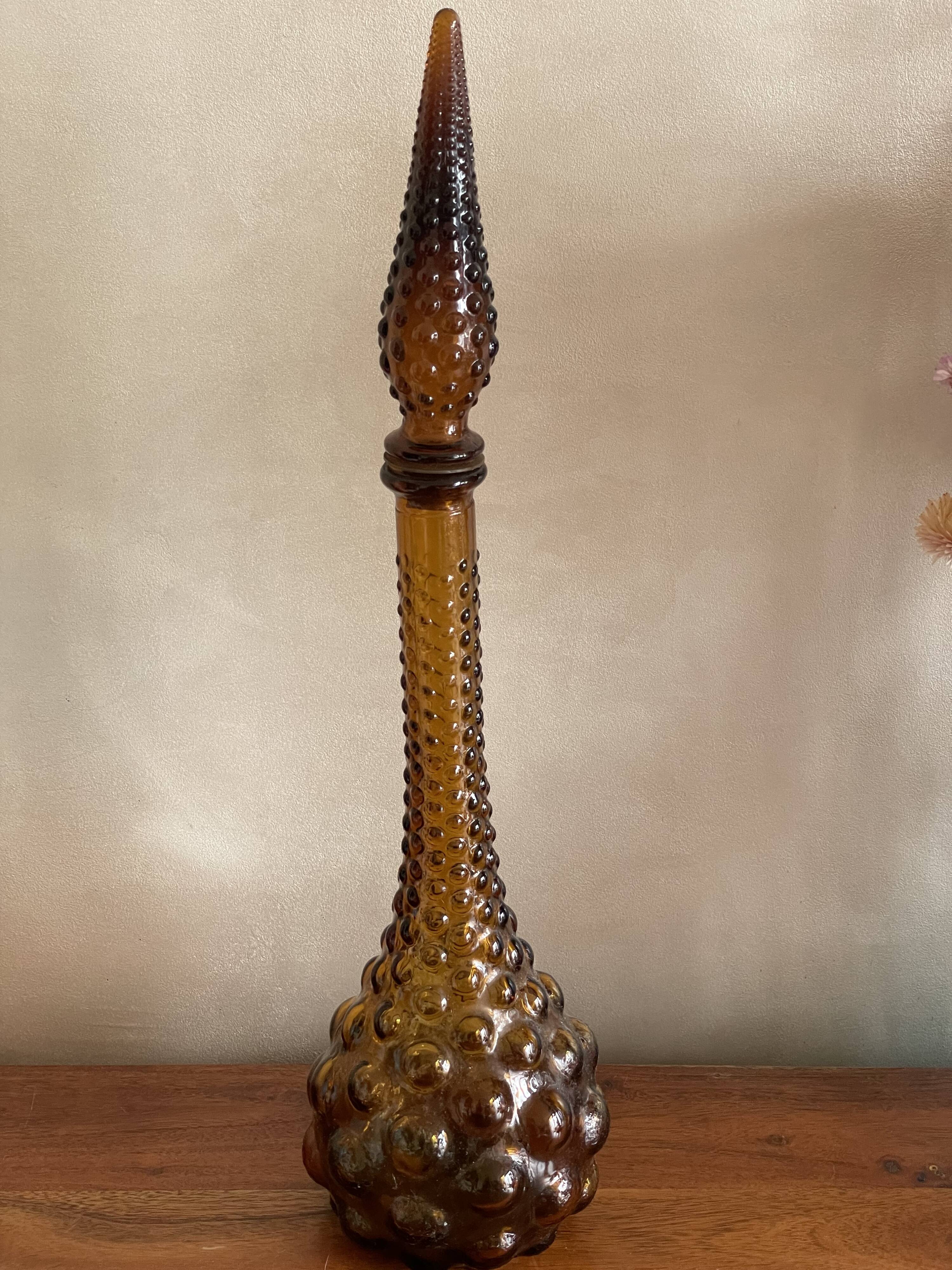 Glass genie carafe Job