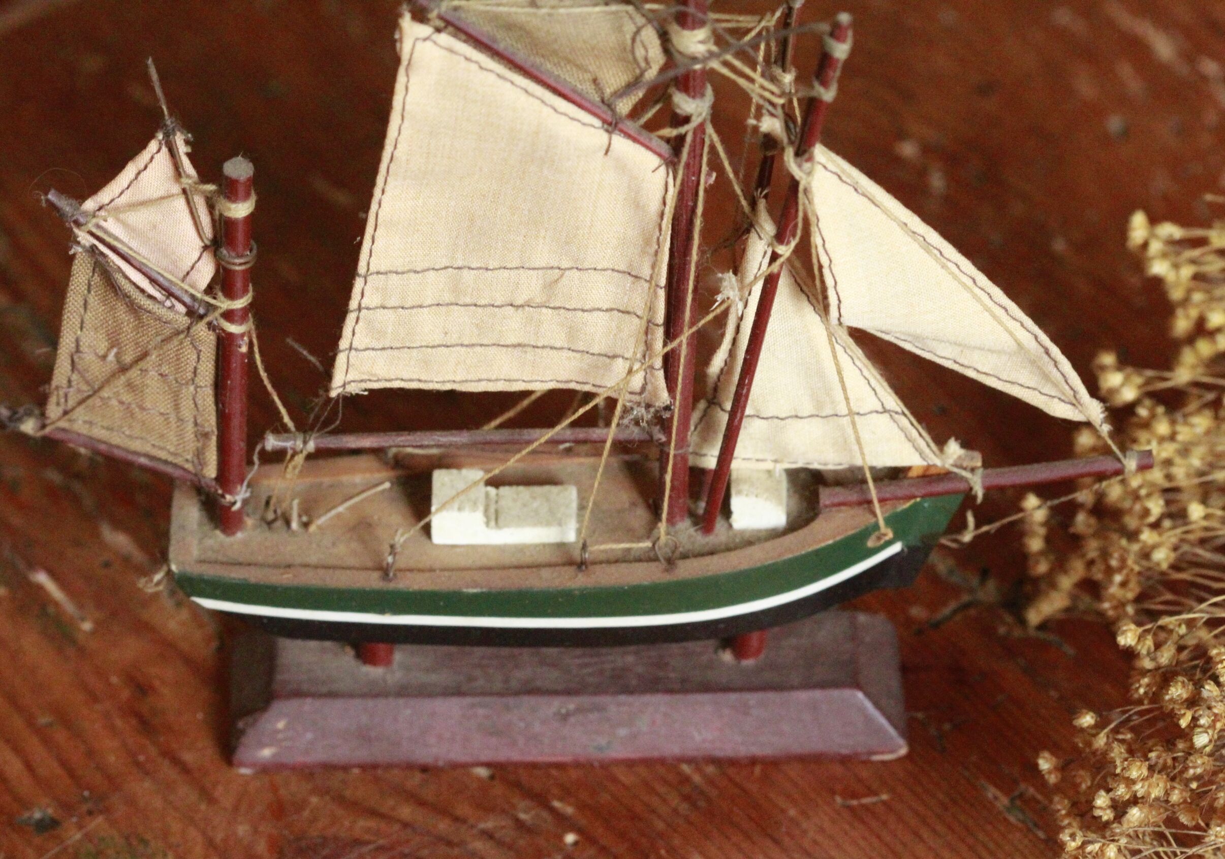 Old model boat