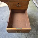 Antique Davenport Oak Desk
