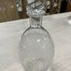 Engraved crystal decanter