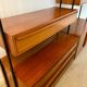 Ancienne étagère modulable  en teck et métal design scandinave des années 60 vintage