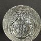 Verres moderne milieu de siècle cristal