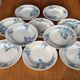 10 deep plates BFK Terre de Fer Regent model - perfect condition