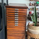 Old printing furniture