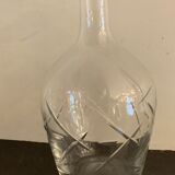 Carafe in numbered, blown and cut crystal