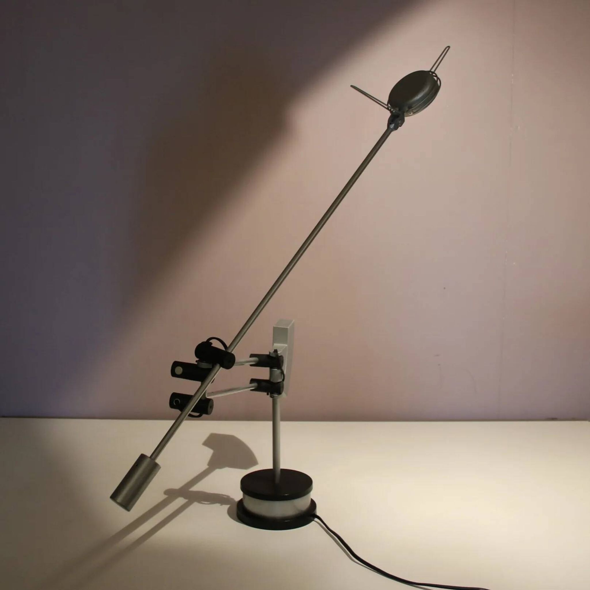 1980s adjustable desk lamp by Edwin Klein for Indoor, Netherlands