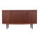 Teak highboard, Danish design, 1960s, production: Omann Jun
