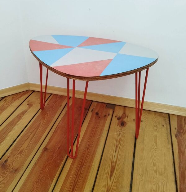 Table basse Bruxelles, Tchécoslovaquie, années 1960