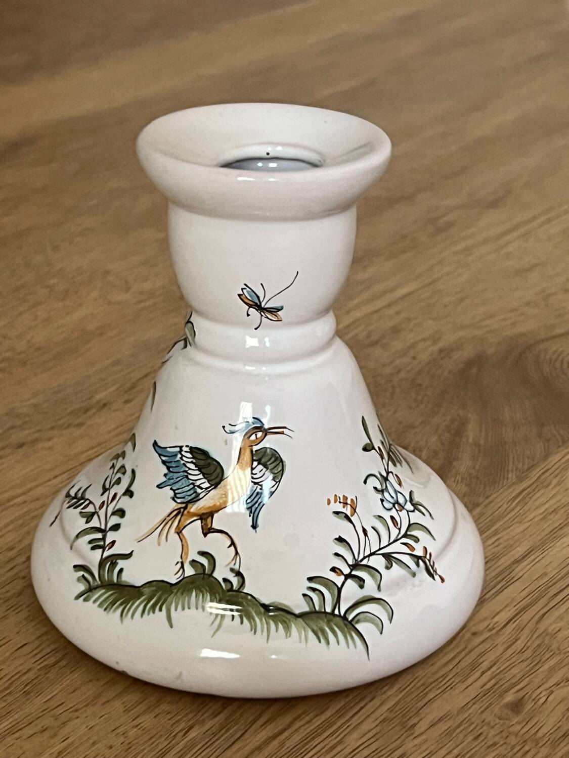 Vintage candle holder made by Lallier in Moustier