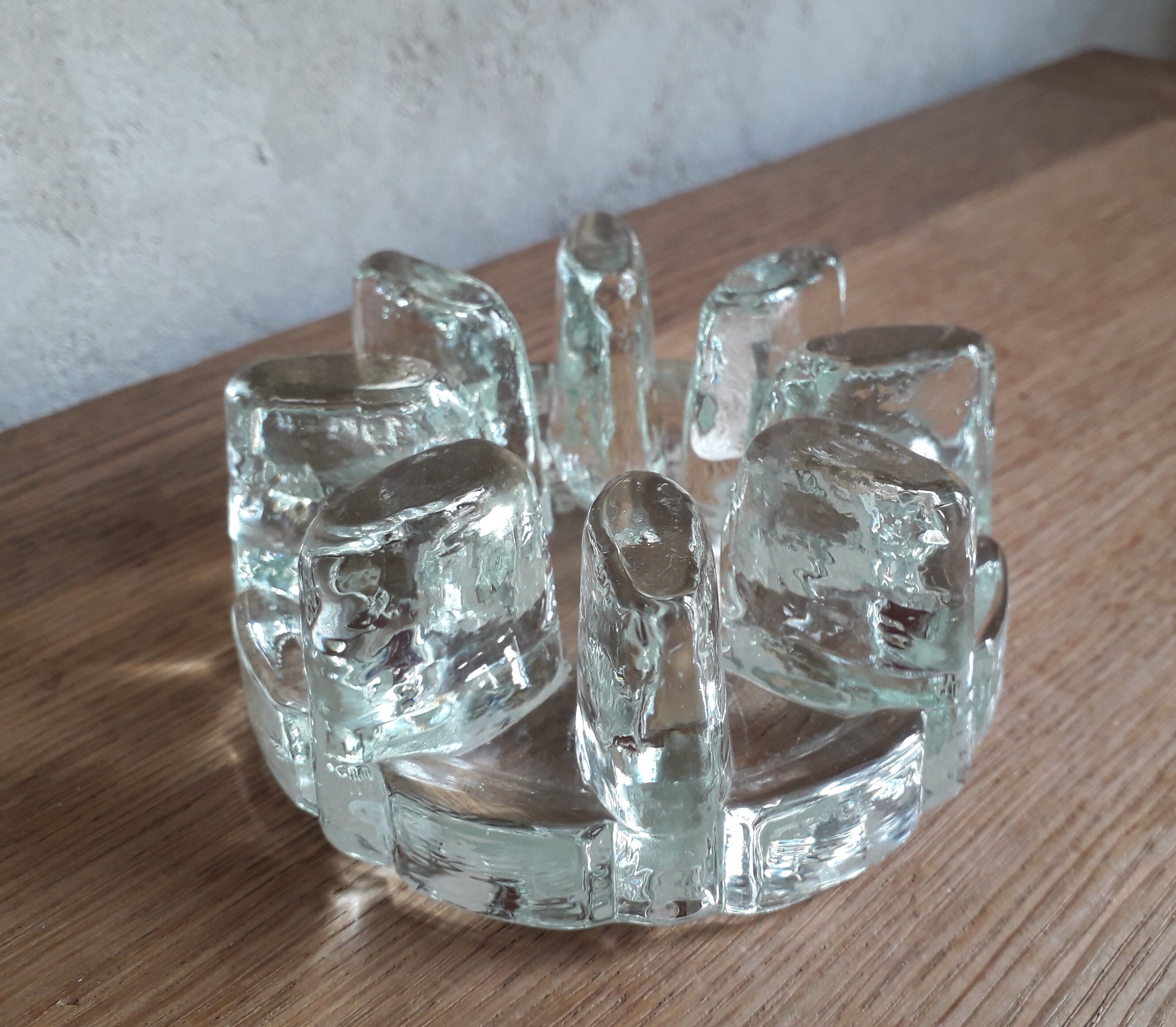 Photophore crystal plate bottom