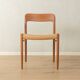 Model 75 dining chair set by Niels O. Møller, 1950s
