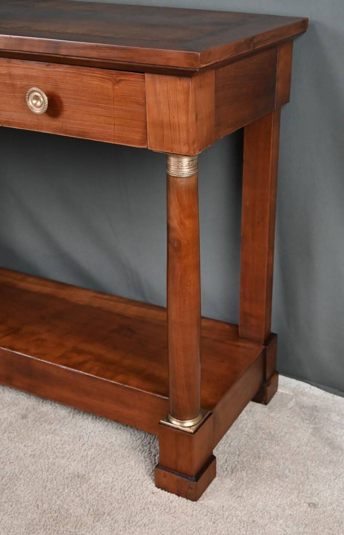 Console en Merisier, style Empire – Milieu XIXe