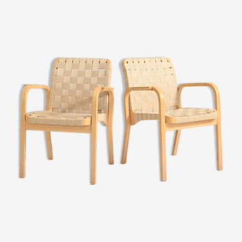 Fauteuils 'Model 45' par Alvar Aalto