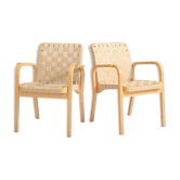 Fauteuils 'Model 45' par Alvar Aalto