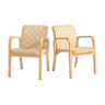 'Model 45' Armchairs by Alvar Aalto