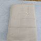 Old great days sheet & returns ecru linen canvas - (circa 1900) never used 228 x 290 cm