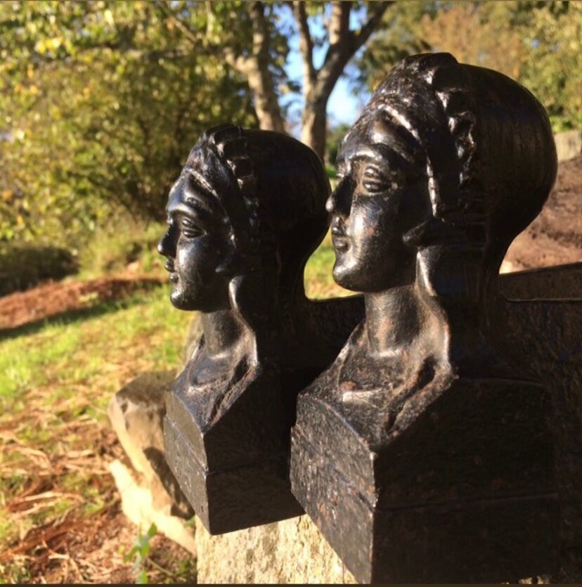 Bust chimney chenets