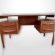 Teak desk by Gunnar Nielsen Tibergaard for Tibergaard, Denmark, 1960s