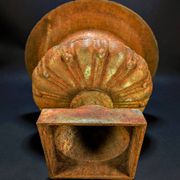 Old Cast Iron Planter – Medici Basin on Stand – 27 cm – 5.5 kg