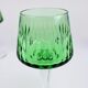 Ensemble de 6 verres de vin en cristal de Bohême