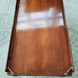 Marine bass table in solid mahogany
