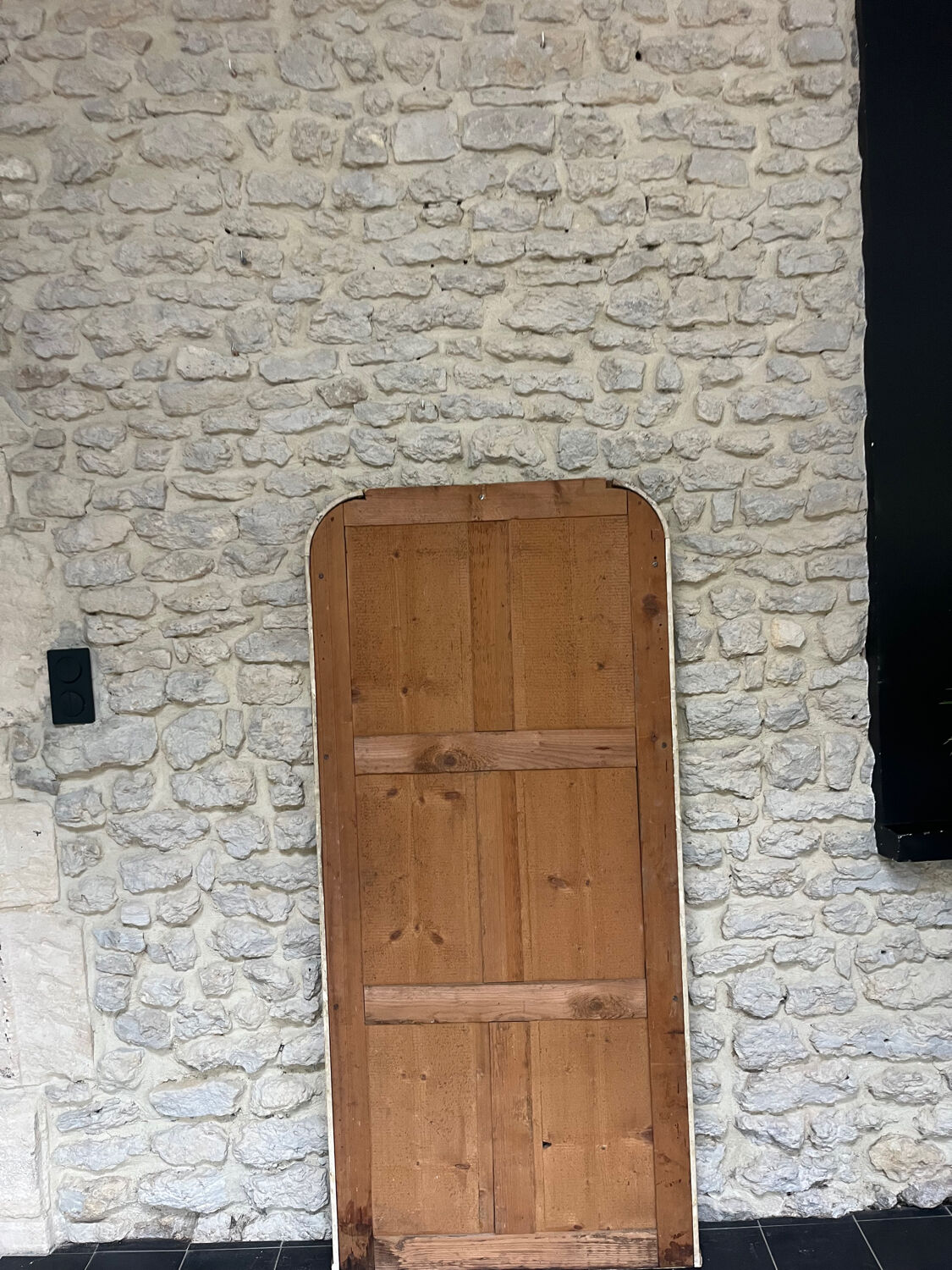 Antique Louis-Philippe mirror 158/74cm gilded with gold leaf, mercury.