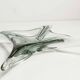 Green Murano glass ashtray