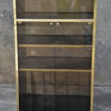 Hi Fi glass and plexiglass cabinet 1970