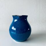 Old enamelled stoneware pitcher