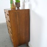 Mid-Century Deens Westergaards, Silkeborg palissander ladekast 6 lades