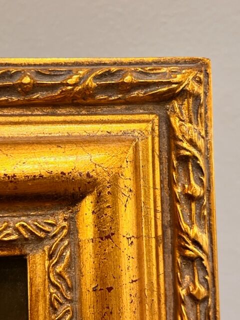 Small still life with grapes and apple