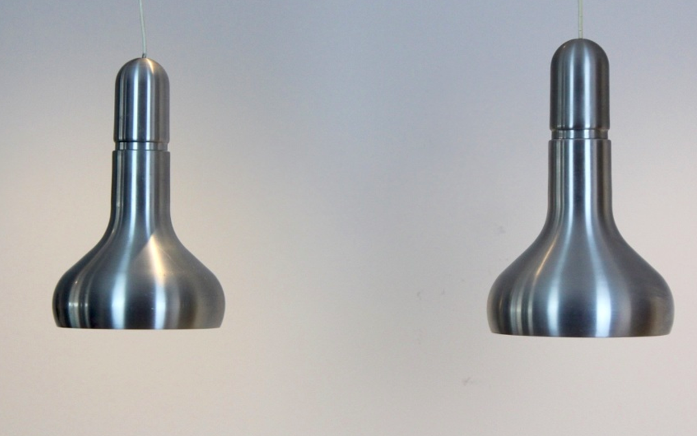 Set of Danish aluminum Lights