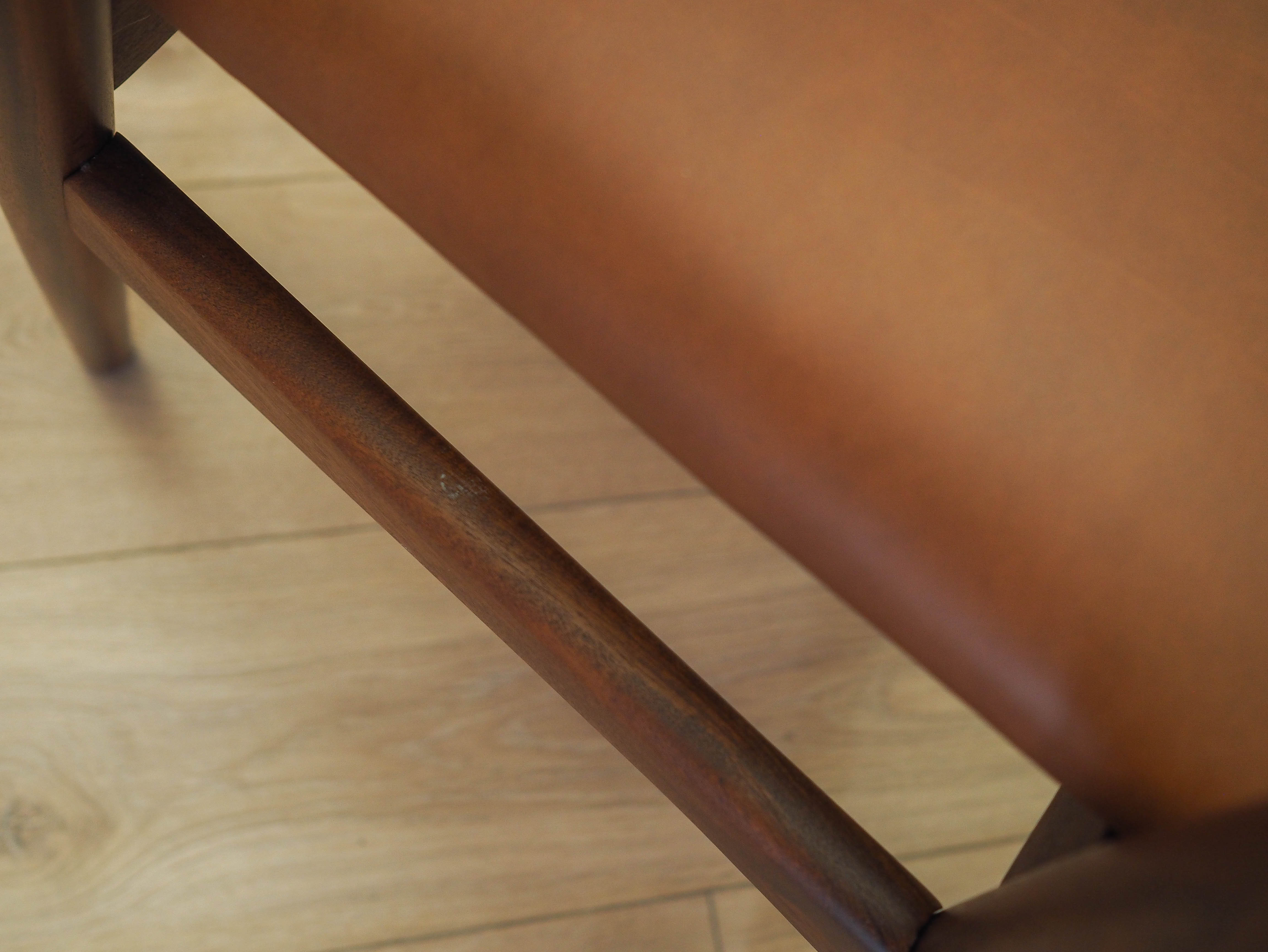 Set of six teak chairs, Danish design, 1970s, made in Denmark