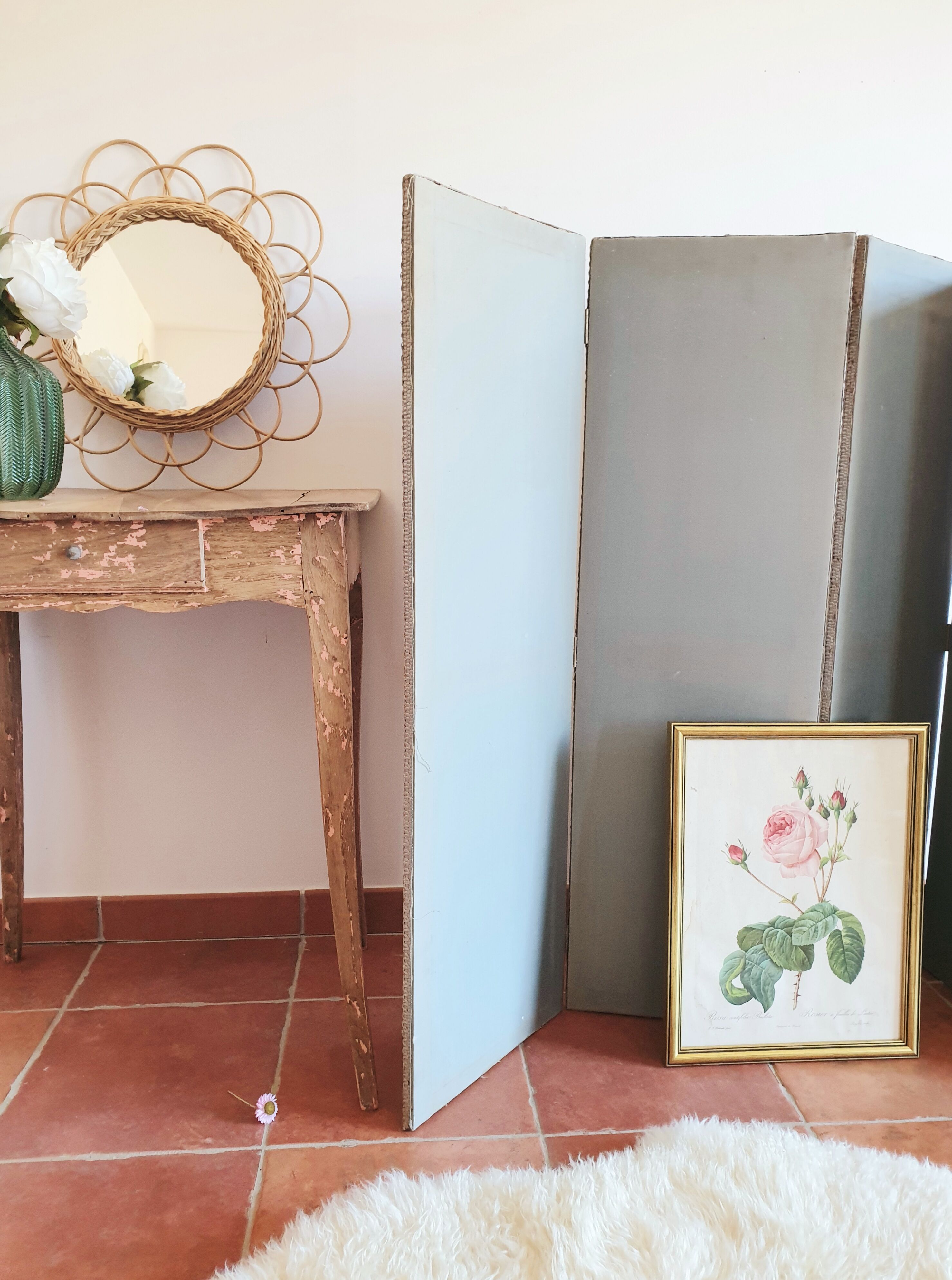 Pretty old screen 4 sides of the 30s / 40s