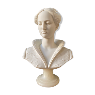 Sculpture statuette buste d’une femme signé Giannelli