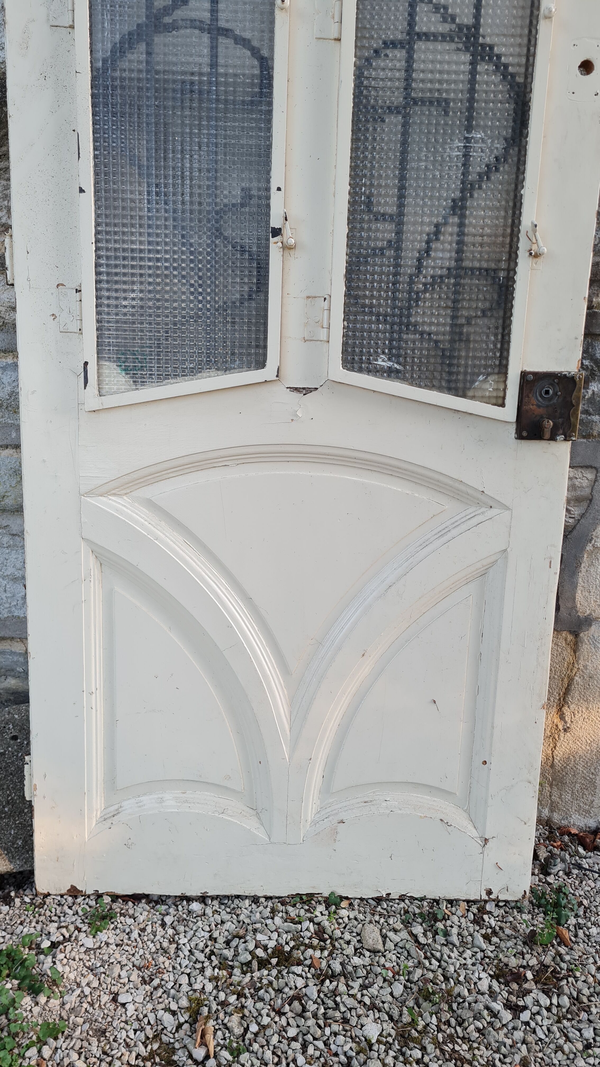 Porte d'entrée époque Art nouveau