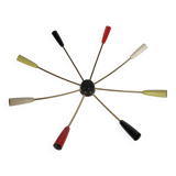 1960s Design Sputnik Lamp Spider Light